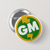 Groomsman Ronde Button 5,7 Cm (Voorkant /achterkant)