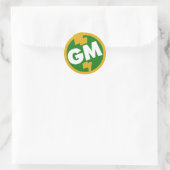 Groomsman Ronde Sticker (Tas)