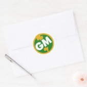Groomsman Ronde Sticker (Envelop)