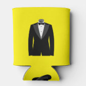 Groomsman snor Pet en pak Koelbox Blikjeskoeler (Achterkant)