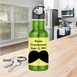 Groomsman snor waterfles