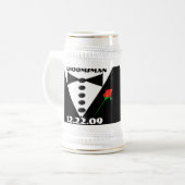 Groomsman Stein - Bierpul (Voorkant links)