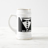 Groomsman Stein - Bierpul (Links)