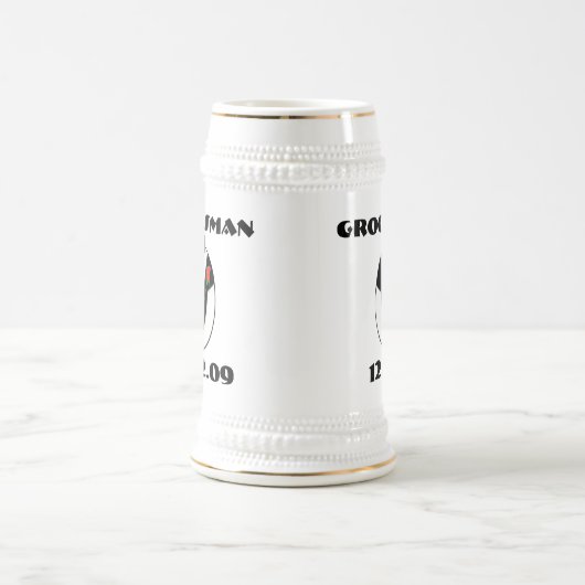 Groomsman Stein - Bierpul (Center)