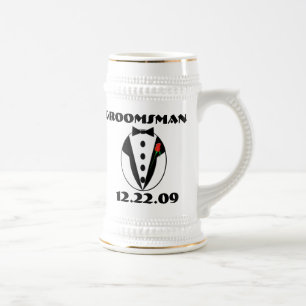 Groomsman Stein - Bierpul