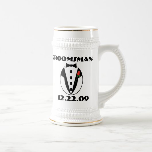 Groomsman Stein - Bierpul (Rechts)