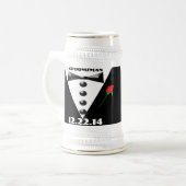 Groomsman Stein - Bierpul (Voorkant links)