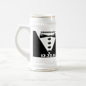 Groomsman Stein - Bierpul (Links)