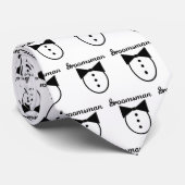 Groomsman Stropdas (Opgerold)