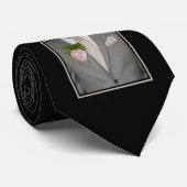 Groomsman Stropdas (Opgerold)