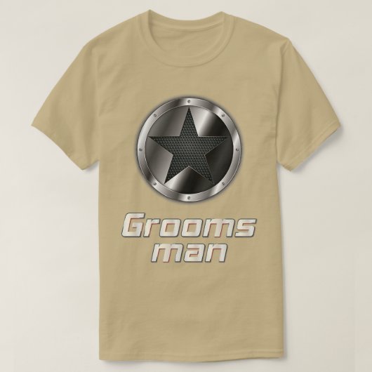 Groomsman T-shirt (Design voorkant)