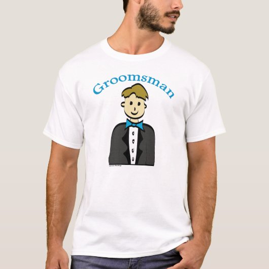 Groomsman T-shirt (Voorkant)