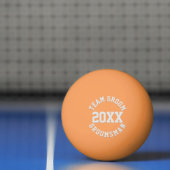 Groomsman Team Groom Wedding Favor Ping Pong Ball (Net)