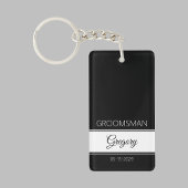 Groomsman Thank You Keychain