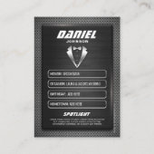 Groomsman Trading Kaart, MVP Best Man Gift, bruilo Contactkaartje (Achterkant)