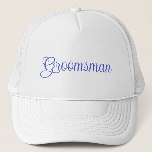 Groomsman Trucker Pet (Voorkant)