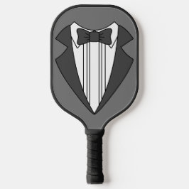 Groomsman Tuxedo Pickleball Paddle