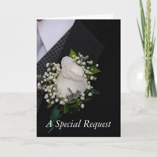 Groomsman Verzoek (Voorkant)