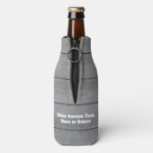 Groomsman voorstel Chug om te accepteren Grappig F Flesjeskoeler (Fles Achterkant)