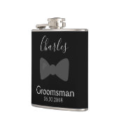 Groomsman vrijgezellenfeest personaliseren boog St Heupfles (Links)