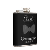 Groomsman vrijgezellenfeest personaliseren boog St Heupfles (Rechts)