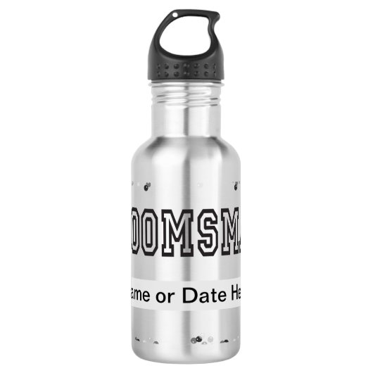 Groomsman Waterfles (Voorkant)