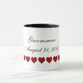 Groomsman | Weddenschap Mok (Midden)