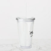 GROOMSMAN WEDDING ACRYLIC TUMBLER ACRYL DRINKBEKER (Rechts)