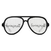 Groomsman-Wedding, Bachelor-party-stropdas Aviator Zonnebril (Voorkant)