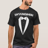 Groomsman Wedding Party I do Creom Squad Fam T-shirt (Voorkant)