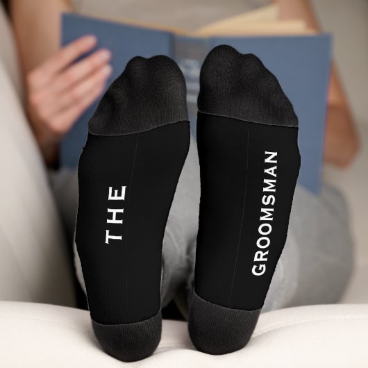 Groomsman Wedding Party Socks Sokken (Onderkant)