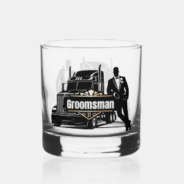 Groomsman Whisky Glas