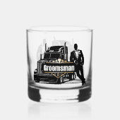 Groomsman Whisky Glas (Achterkant)