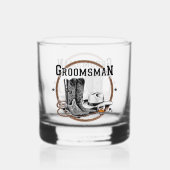 Groomsman Whisky Glas