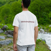 Groomsman Witte Bruiloft Party T-shirt