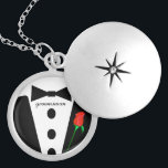 Groomsman Zwart Stropdas Ketting<br><div class="desc">De Kettingen van Keepasje kiezen of Zilver Geplaatste Goudafwerking of Sterling Zilveren Unieke Aangepaste Aangepaste Aangepaste Aangepaste Aangepaste Aangepaste Aangepaste Aangepaste Aangepaste Aangepaste Aangepaste Aankomst voor kerstcadeau Wedding Wedding Party Kettingen - om achtergrondkleur te wijzigen - klik op Aanpassen - kies het laatste gereedschap in het keuzemenu en kies uit...</div>