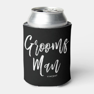 Groomsmen Aangepaste bruiloft in Script-stijl Blikjeskoeler