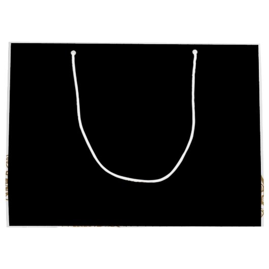 Groomsmen Bachelor Party Custom Groot Cadeauzakje (Achterkant)