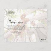 Groomsmen Best Man Weddenschap Foto bedankt Briefkaart (Achterkant)