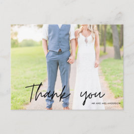 Groomsmen Best Man Weddenschap Foto bedankt Briefkaart