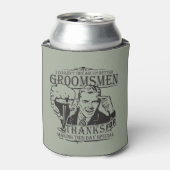Groomsmen Blikjeskoeler (Blikje Voorkant)