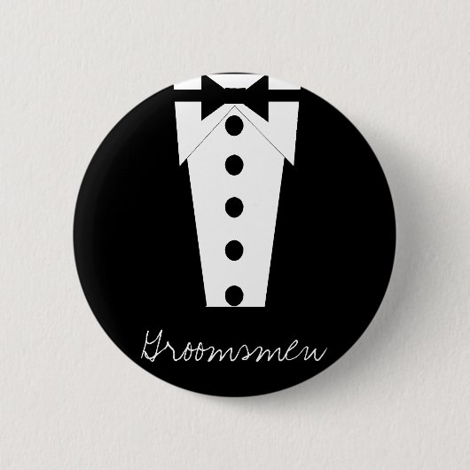 Groomsmen Button (Voorkant)