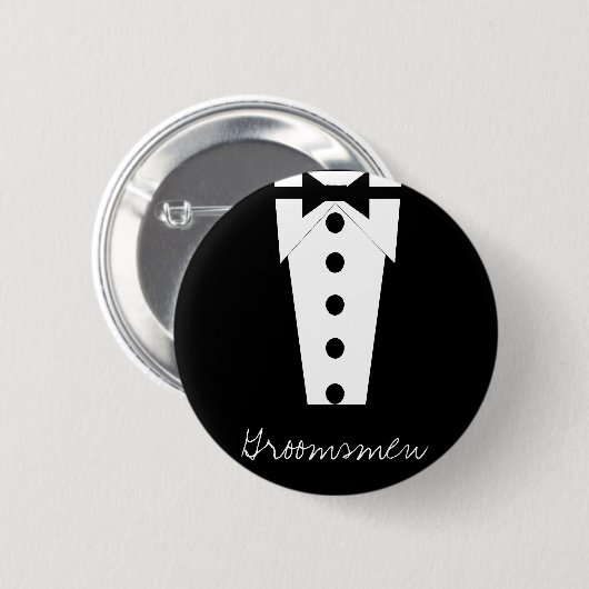 Groomsmen Button (Voorkant /achterkant)