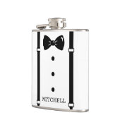 Groomsmen Gift Flask Persoonlijke cadeau Heupfles (Links)