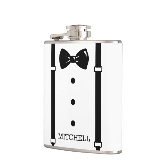 Groomsmen Gift Flask Persoonlijke cadeau Heupfles (Links)