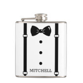 Groomsmen Gift Flask Persoonlijke cadeau Heupfles (Voorkant)