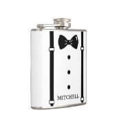 Groomsmen Gift Flask Persoonlijke cadeau Heupfles (Rechts)