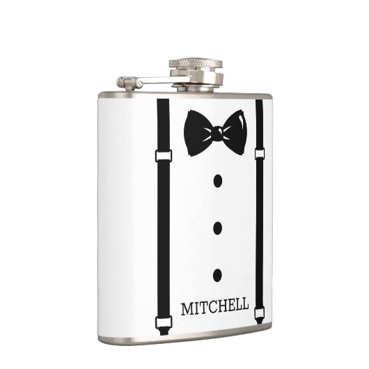 Groomsmen Gift Flask Persoonlijke cadeau Heupfles (Rechts)