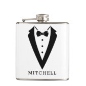 Groomsmen Gift Flask Persoonlijke cadeau Heupfles (Voorkant)