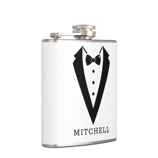 Groomsmen Gift Flask Persoonlijke cadeau Heupfles (Rechts)